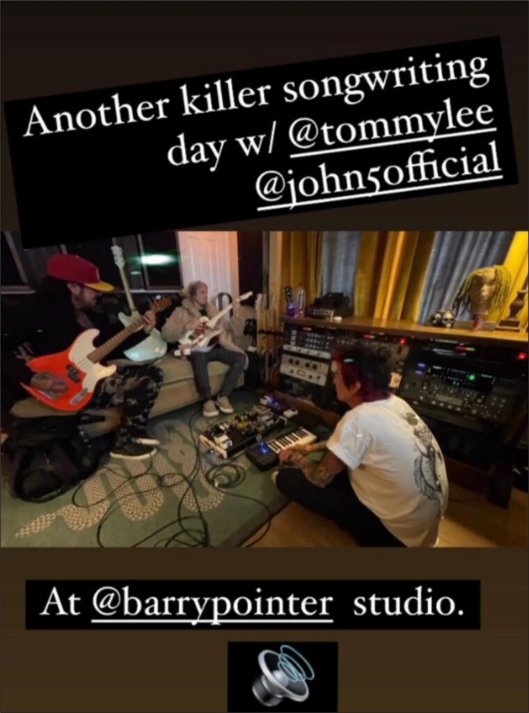 Mötley Crüe está escribiendo nueva música