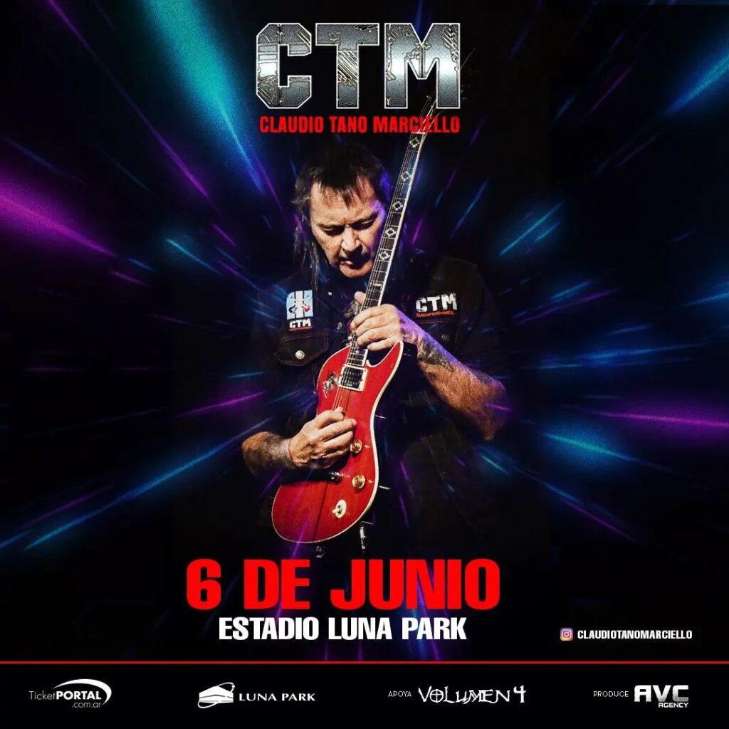 Marciello fue invitado por Steve Vai