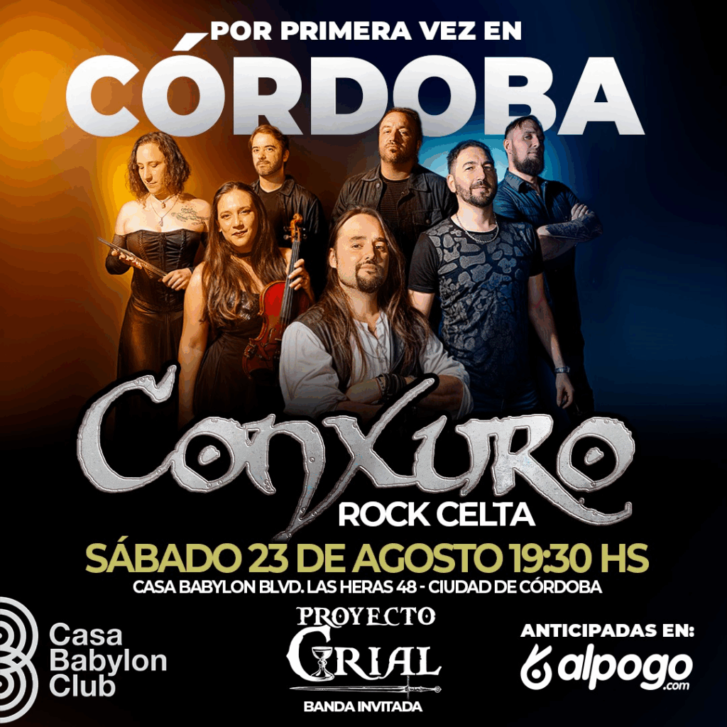 Conxuro Rock Celta new flyer